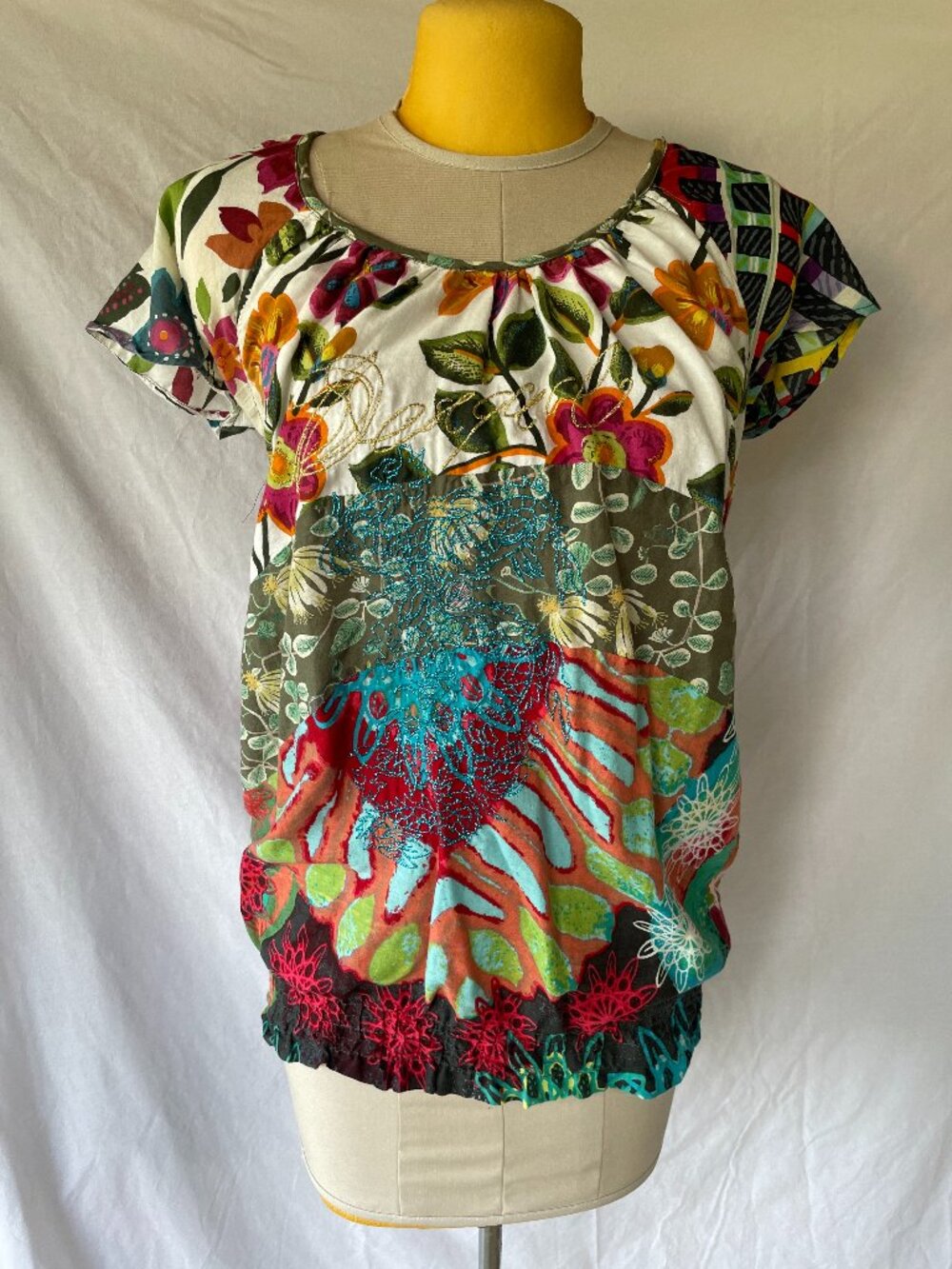Colorful Lightweight Desigual Top